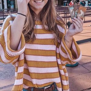 Super cool striped sweater
